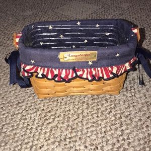 Collectible longaberger basket